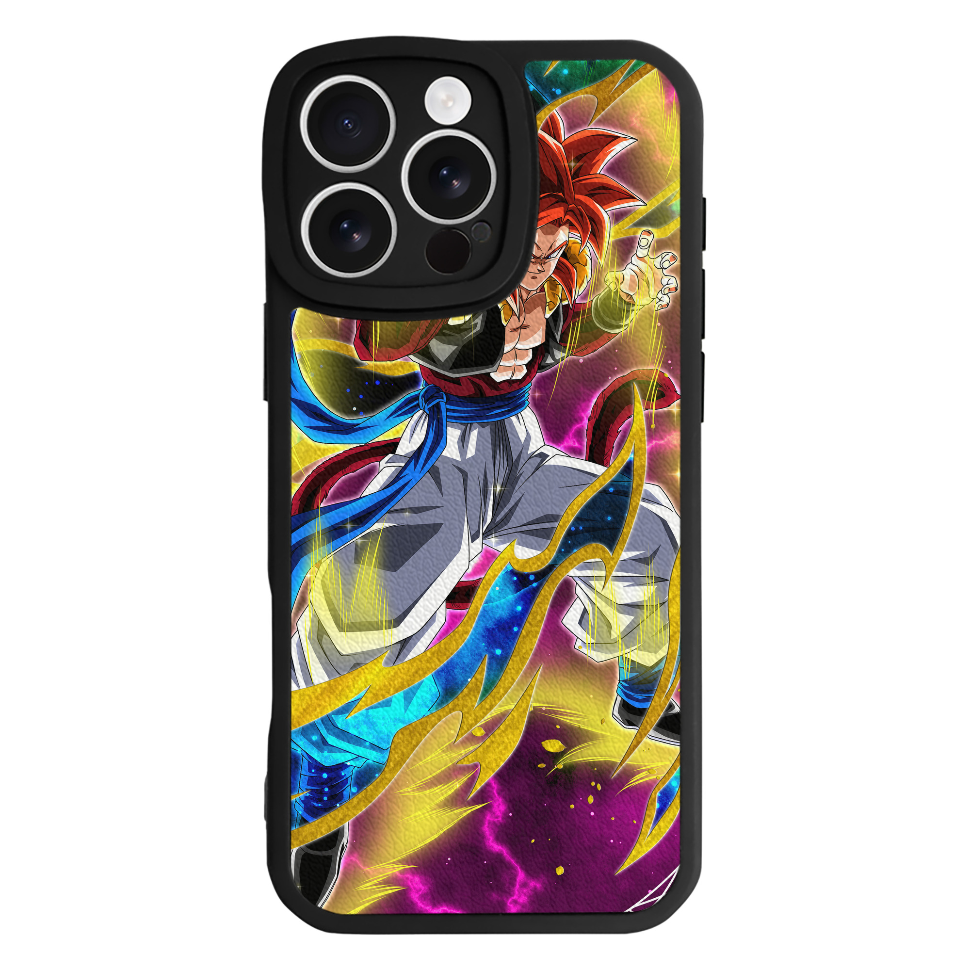 （画像用） ドラゴンボール DRAGON BALL 【iPhone 16シリーズ対応】シリコンスマホケース（レザー調） 材質：シリコン